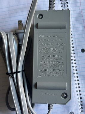 Nintendo Wii AC Adapter Gray Power Supply